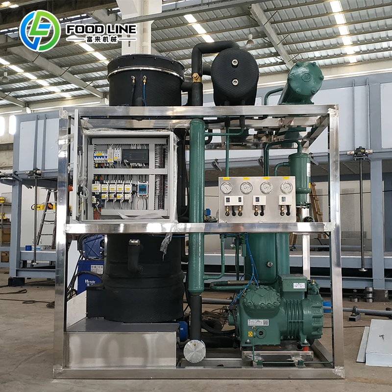 Ice Tube Machine 500Kg - 100kg Tube Ice Machine Industrial Ice