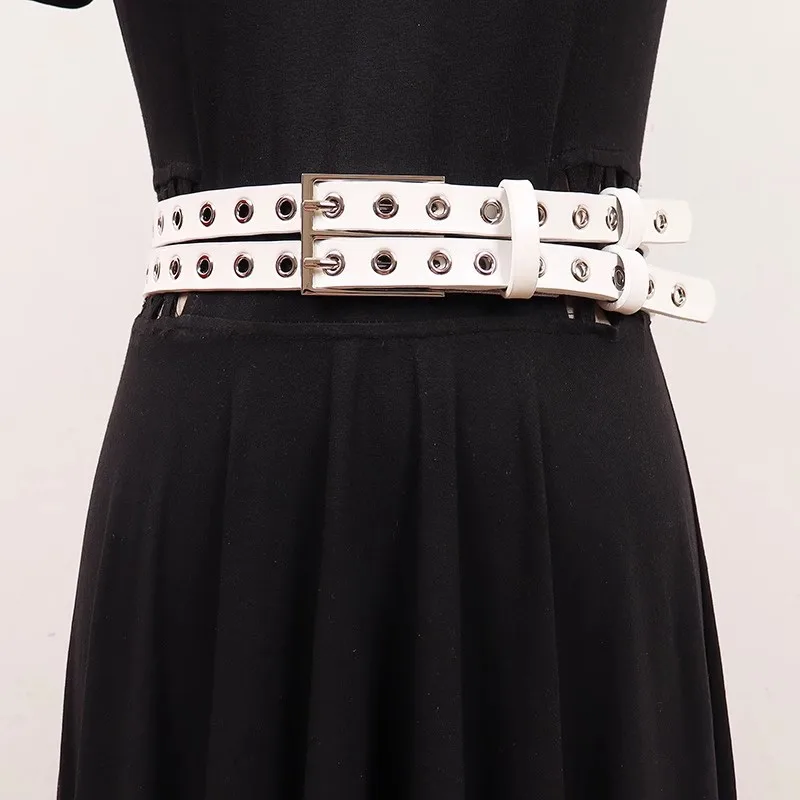 Faja con llave de cuero genuino para mujer, corsés para vestido femenino, cinturones de decoración, cinturón ancho R2712