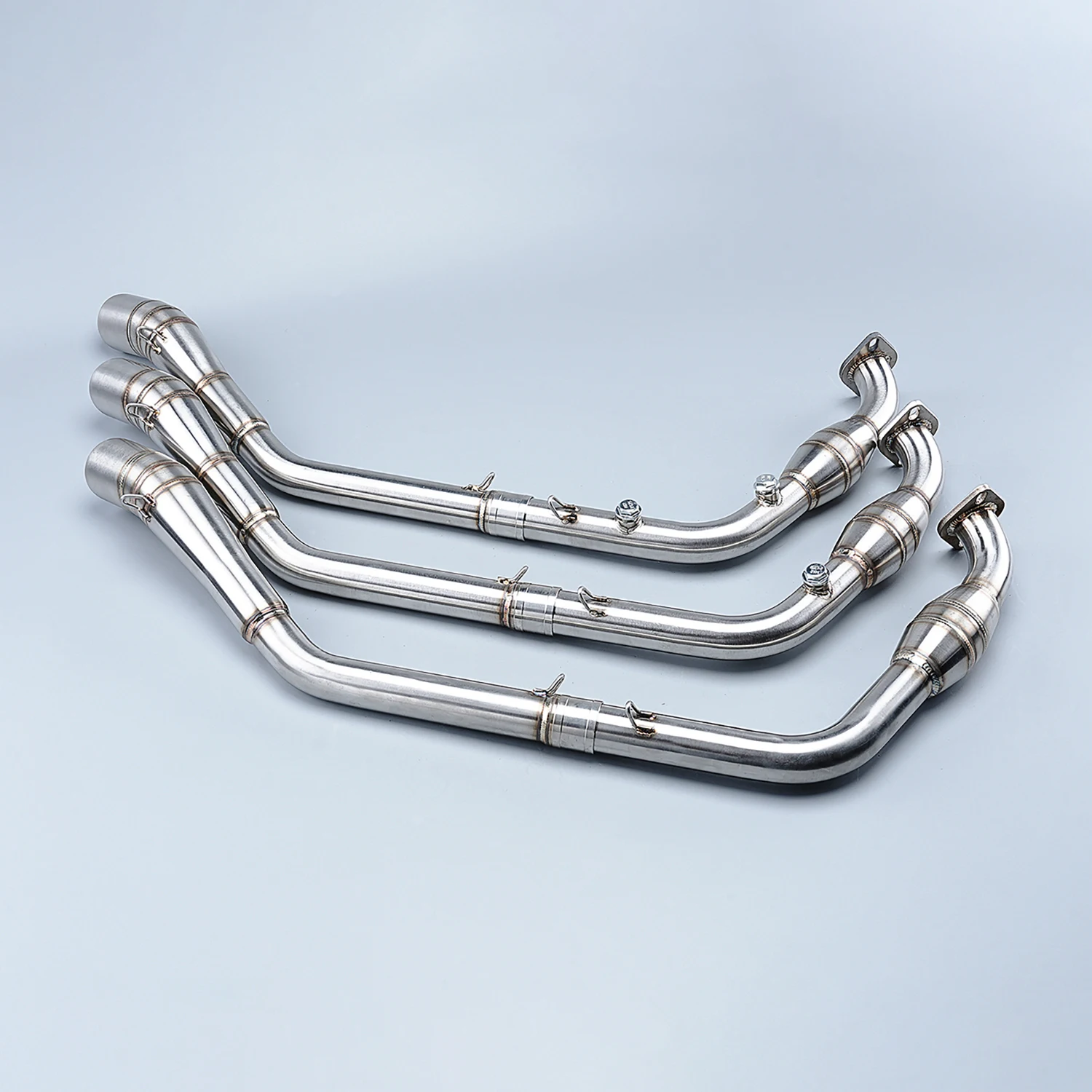 

FOR YZF-R125 R15 V3 2018-2023 Motorcycle Exhaust Slip-On full System Escape Front Link Pipe mid-section modification original