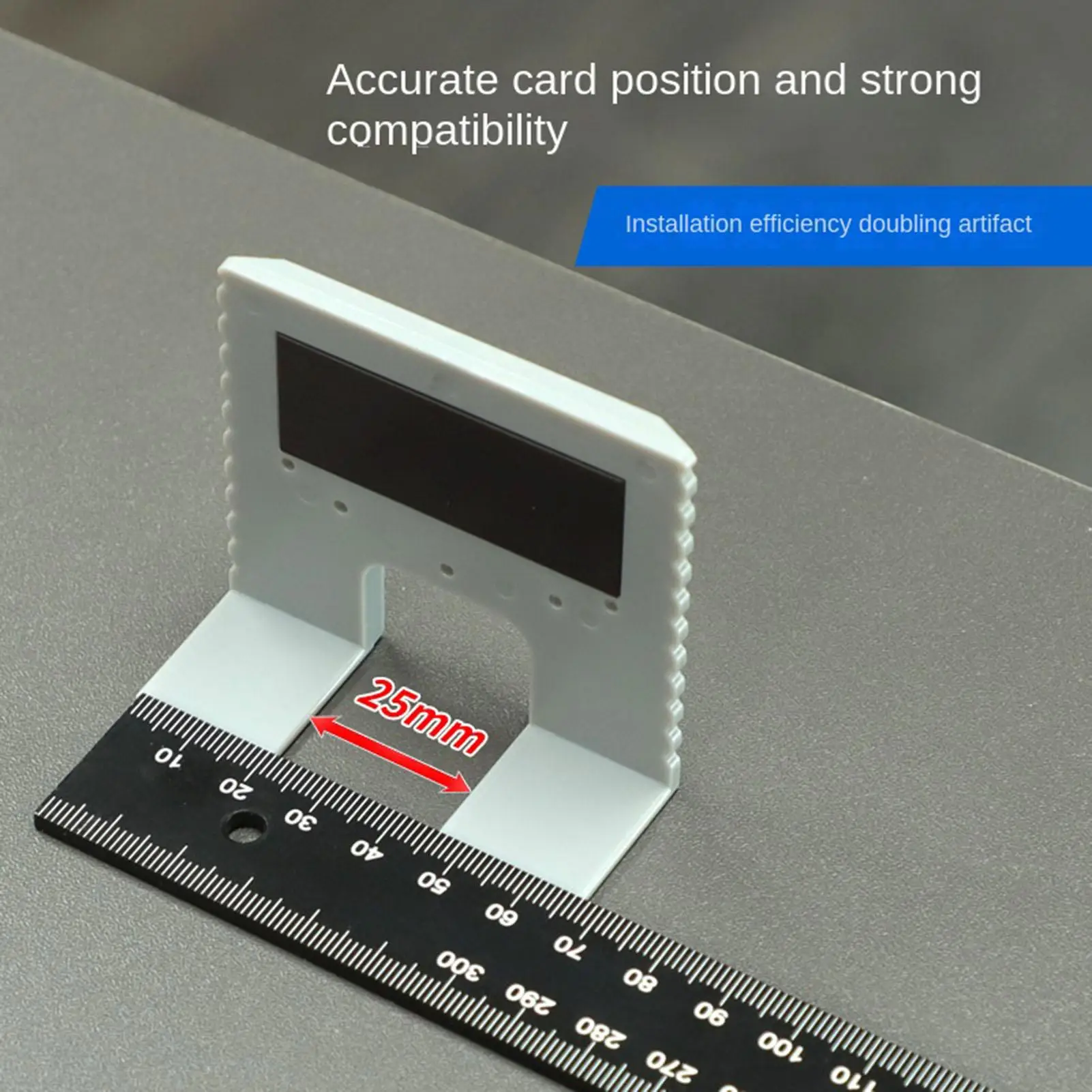 

Door Jamb Hinge Jig Installation Template for Door Latch Carpenter Latch Installation for Home Kitchen Bathroom Magnetic Tool