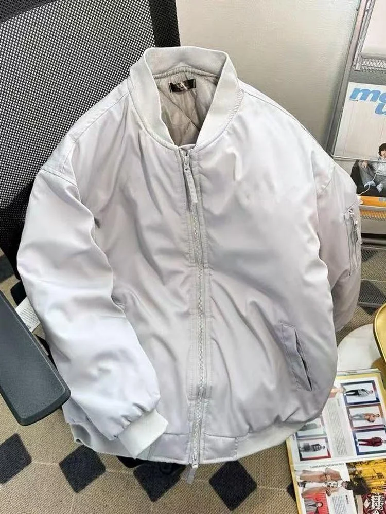 Thiened American Vibe Ricamo Coppia Capispalla Pilota Jaet Trendy Baseball orm Uomo Donna Sle Abbigliamento casual