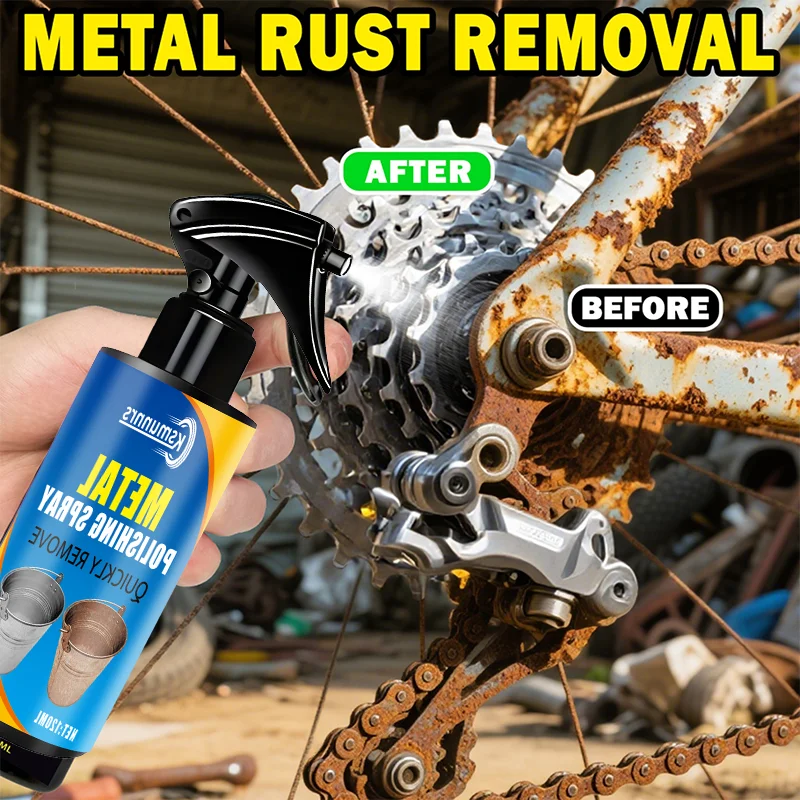Zestaw do czyszczenia łańcucha motocyklowego Usuwanie Żelaza Spray Samochodowy Metal Rdza Renowacja Antykorozyjna Pielęgnacja i Konserwacja Środek Czyszczący