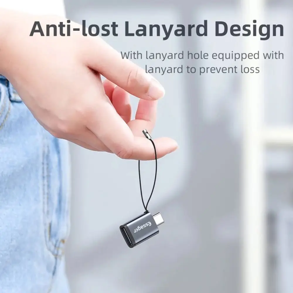 Adapter Micro to Type-C Transfer Adapter Male to Female Type-C to USB USB C Adapter OTG Connector U Disk Reader USB Converter