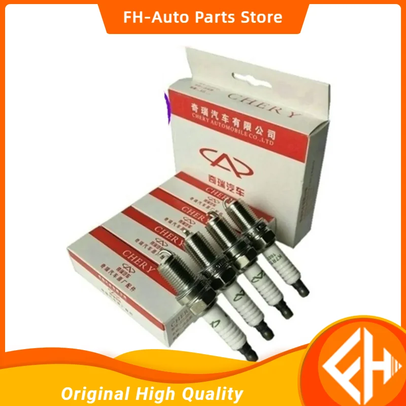 original Ignition Spark plugs kit for Chinese CHERY TIGGO5 SUV A3 A5 SQR473 481 484 engine Auto car motor parts A11-3707110CA