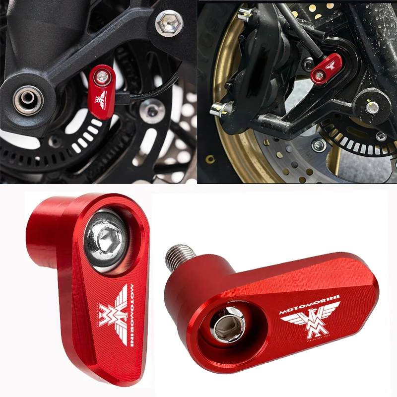 Acessórios para Motocicletas: Protetor de Sensor ABS CNC para Roda Dianteira e Traseira para Moto Morini XCape 650 650X X Cape 650 X 2022-2026