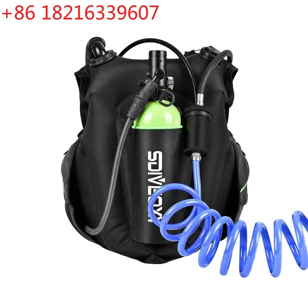 YAO Diving Buoyancy Compensator Scuba Front Adjustable BCD Wetsuit Vest with Quick-Release Weight Integrated Pocket For Spearfis