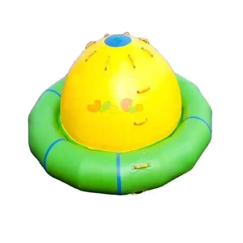 Hot Sale Adults Water Game Inflatable Water Floats Spinner Gyro Inflatable Disco Boat Water Toy