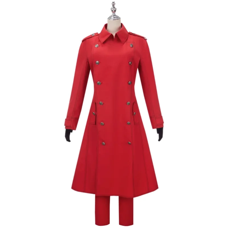 أزياء تايجو شيبا التأثيرية لشخصية أنيمي طوكيو ريفنجرز: قوس المواجهة لعيد الميلاد عبر باروكة كرونشرول زي موحد بلون أحمر ملصق للوشم