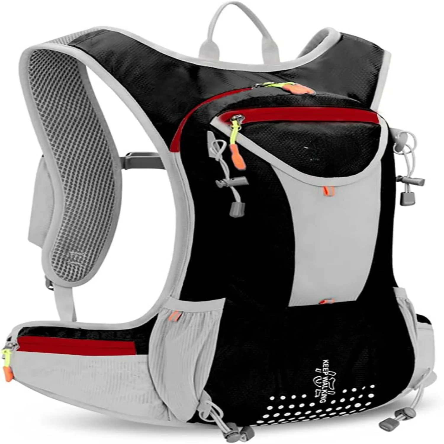 Sac à dos de cyclisme léger-sac à dos de vélo durable pour l'équitation-sac à dos de vélo compact avec sac d'eau d'hydratation pour l'extérieur S