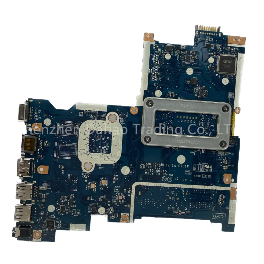 Imagem -02 - Placa-mãe Totalmente Testada para hp Pavilion Totalmente Testada 15-ac 15-ay 250 g4 3825u I34005u I35005u I5-5200u Ahl50 Abl52 La-c701p