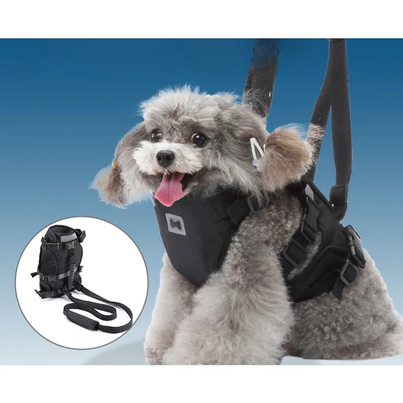 Dog leash pet chest strap Get on the car and go up the hill walking aid belt