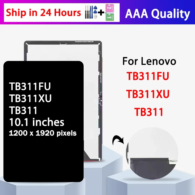 

10,1-дюймовый новый ЖК-дисплей для Lenovo Tab K10C TB311, дигитайзер сенсорного экрана в сборе для Lenovo Tab TB311FU TB311XC, дисплей