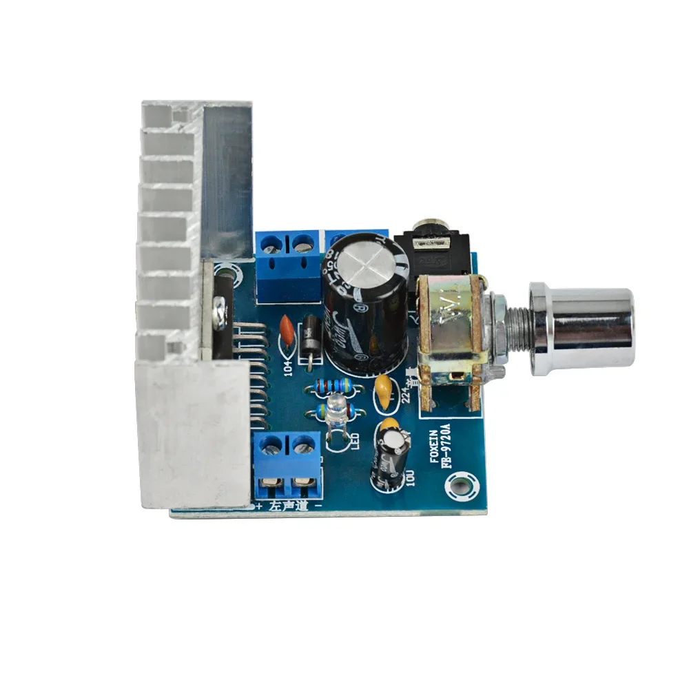 TDA7297 Digital Power Amplifier Board Dual Channel 15WX2 Noiseless 12V Small Mini Amp Module DIY Home Sound Speaker