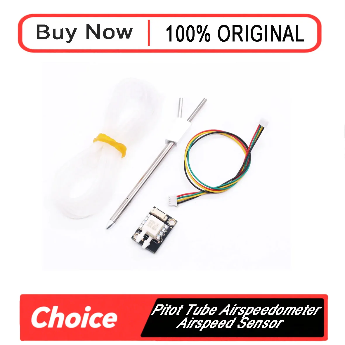 PX4 Differential Airspeed Pitot Tube MS4525DO + Pitot Tube Airspeedometer Airspeed Sensor For Pixhawk2.4.8/6C Flight Controller