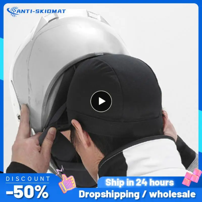 Sweat Inner Cap Lightweight Head Protection Moisture-wicking Comfortable Durable Breathable Racing Hat Motorcycle Cap Versatile