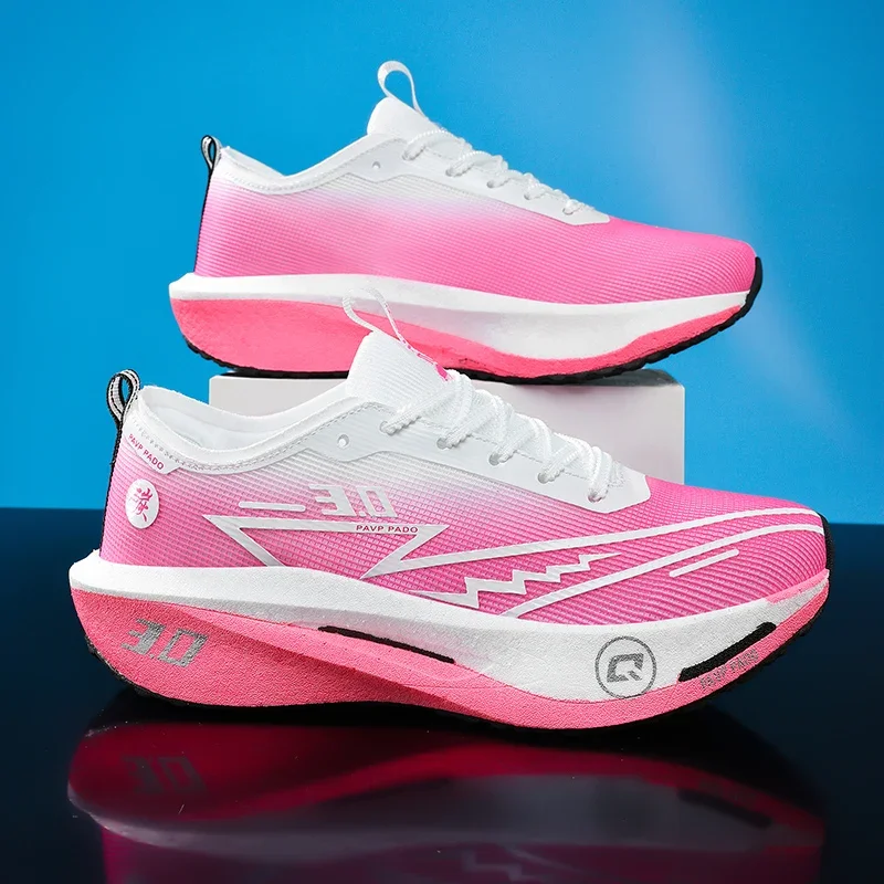 

Running Shoes Speciality Carbon Board Marathon Men Sports Breathable Lightweight Women's Comfortable Athletic Sneakers