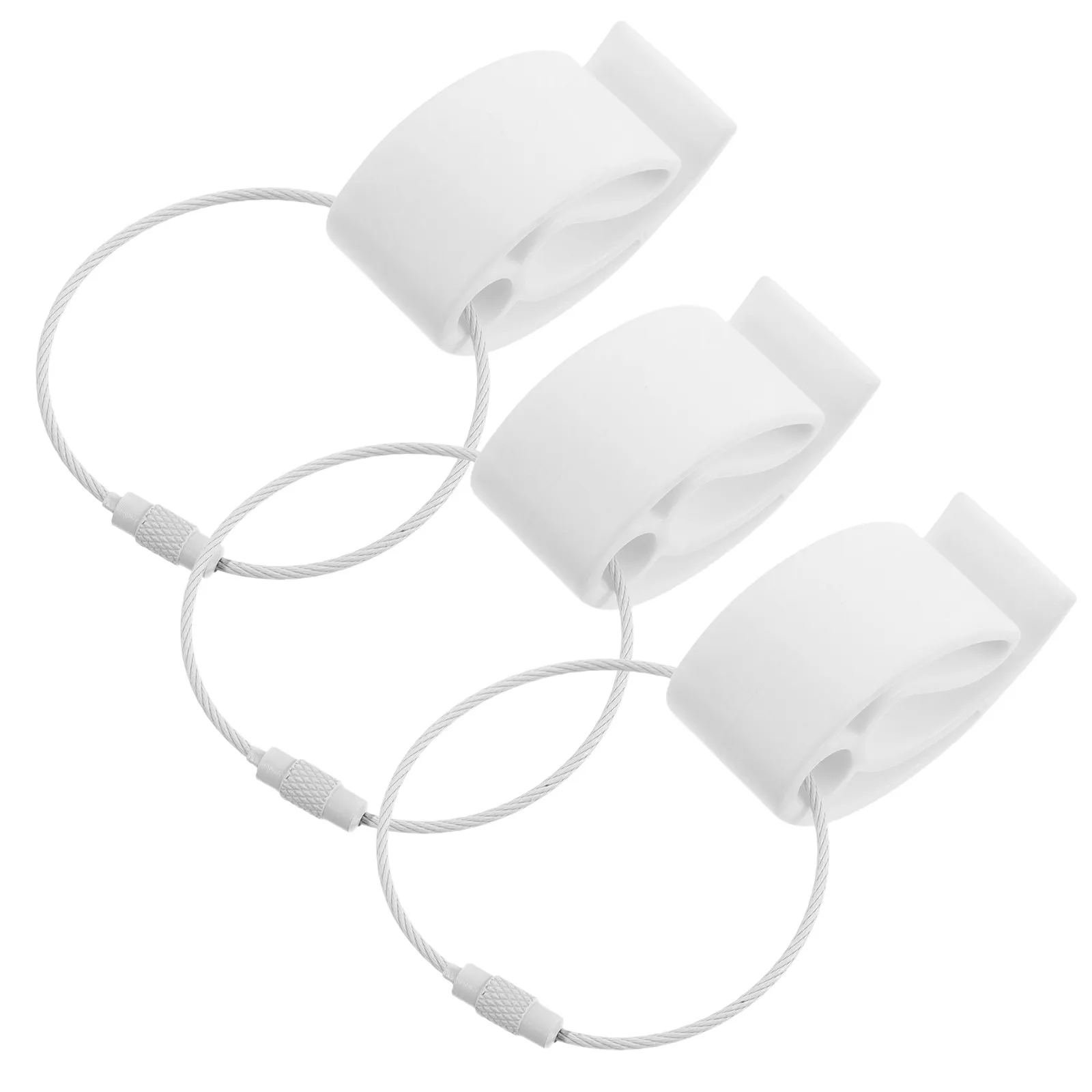 

3Pcs Extreme Flying Disc Clips Portable Lightweight Disk Carrier Buckles Sturdy Sport Holder Outdoor Activities Team Fun
