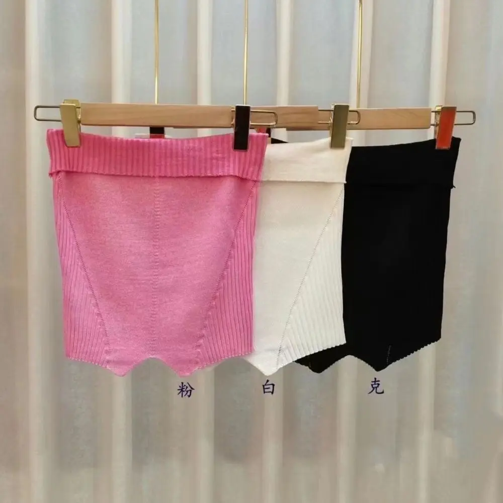 

Модный топ-бандо без бретелек, вязаный топ в рубчик, облегающий жилет без рукавов, сексуальный топ-бандо без рукавов для женщин