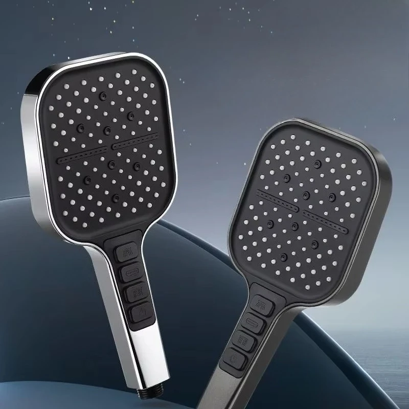 

One click water stop showerhead, pressurized showerhead, waterfall shower, home shower, bathroom, shower pressurized showerhead