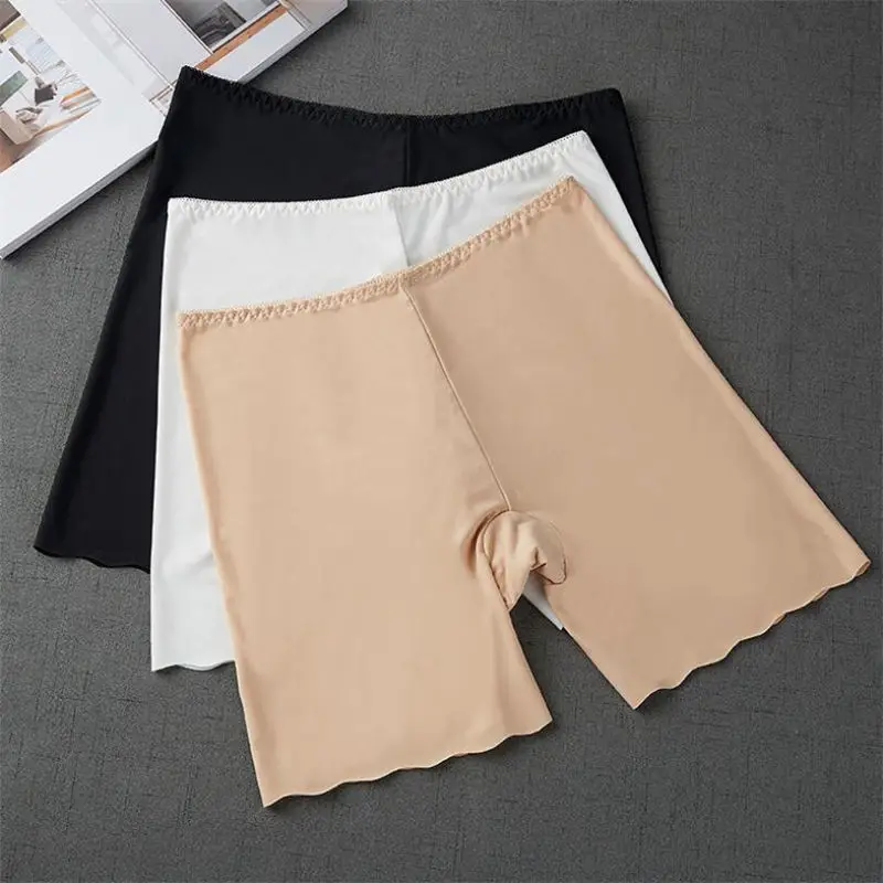 Women Safety Shorts Summer High Waist Short Pants Soft Comfort Underwear Breathable Seamless Boxers Elastic Shorts for Women