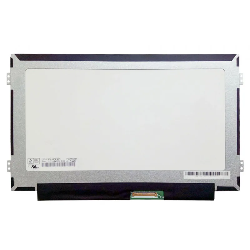 10.1 inch Laptop lcd Screen 1024x600 HSD101PFW4 HSD101PFW3 B00 For ASUS Eee PC 1008HA 1008P 1018 Replacement display matrix