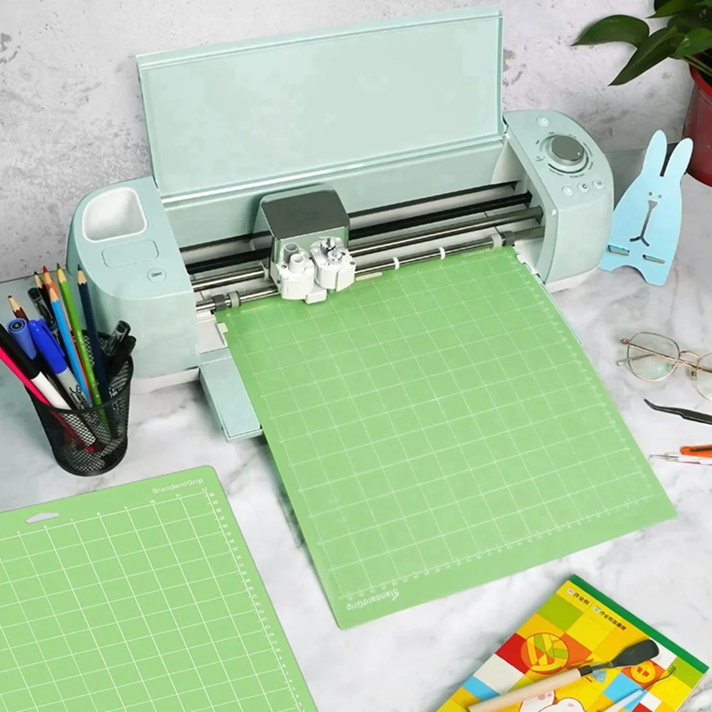 6Pack Cutting Mats for Cricut Maker 3/Maker/Explore 3/Air 2/Air/One(12X12 Inch) Quilting Cricket Mats Accessories image 2