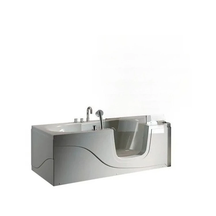 

Low Step Elderly and Disabled Person Massage Walk in Bathtub