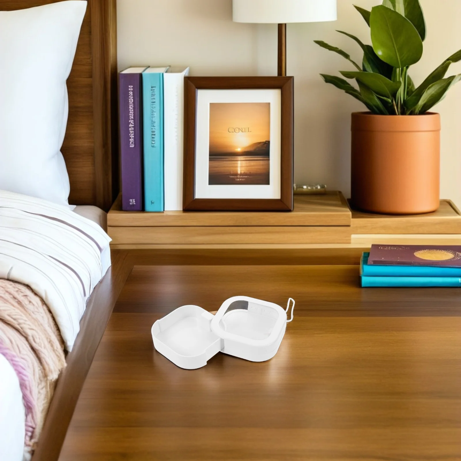 

3Pcs Portable Stackable Container Women Jewelry Organizer Press Type Travel Accessories Box Small Travel Box