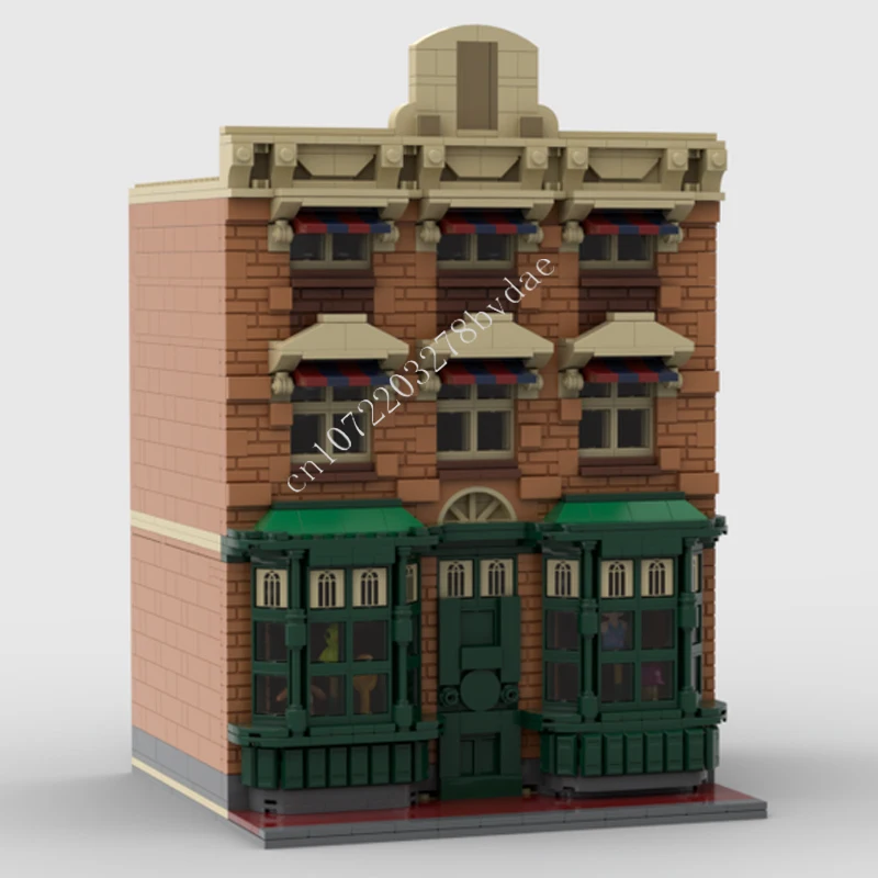 1441PCS Magic Kingdom Emporium Gift Shop MOC streetview Puzzle Creative  Architecture Christmas Toys Gifts for Kids Ages