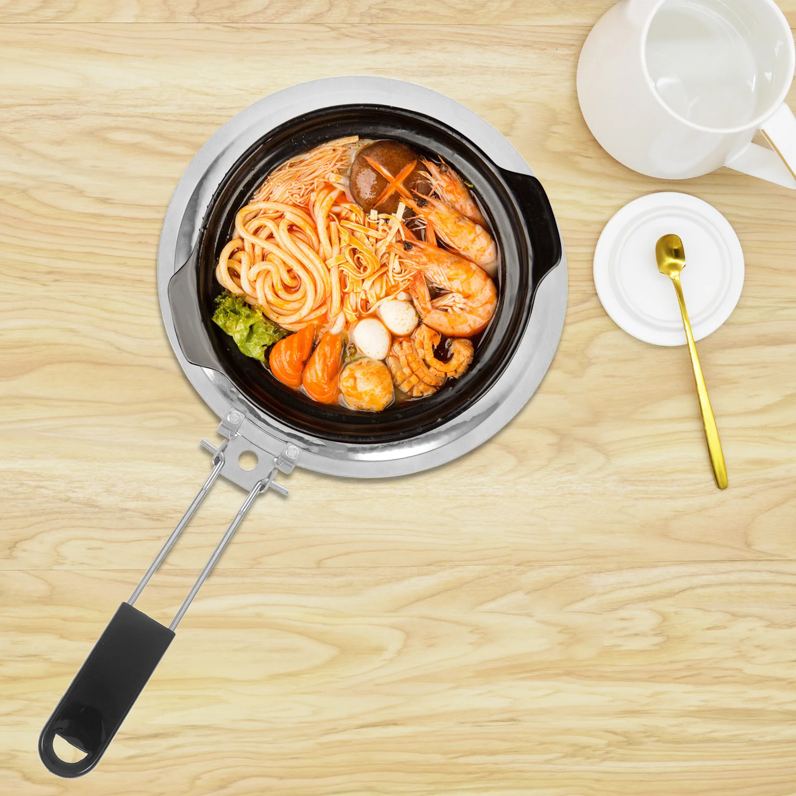 

Heat Diffuser for Pots Insulation Pad Coffee Pot Guard Milk Pot Insulation Mat Hollow Handle Pan Home Cooking Heat Resistant