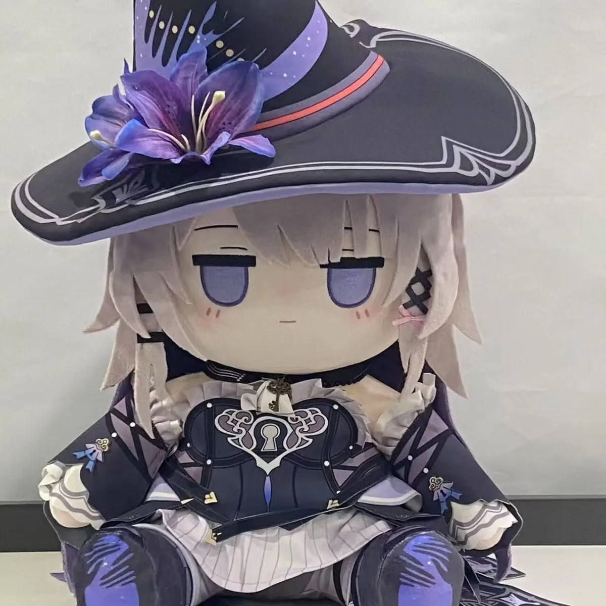

Stuffed 40cm Honkai: Star Rail Madam Herta Sitting Posture Cotton Plush Doll Toys for Fan Collection Kids Adults Birthday Gift