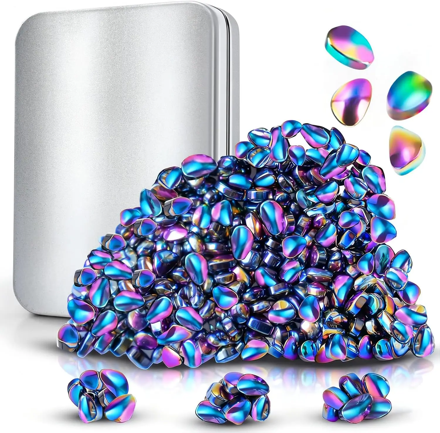 

Набор из 550 ферритовых сенсорных шариков для взрослых и подростков, сенсорные бусины для снятия тревоги, настольные гаджеты для СДВГ, аутизма, игрушки-антистресс