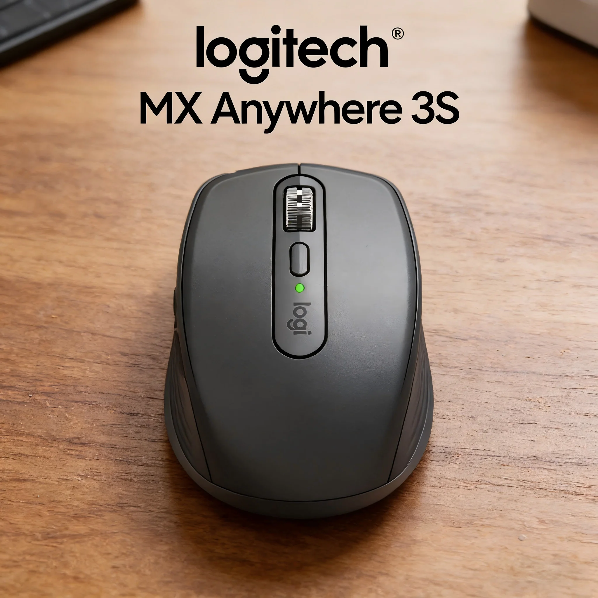 

MX Anywhere 3S, Logitech Bluetooth Mouse – Ultra-Light, Slim Compact, Extended Battery for Office