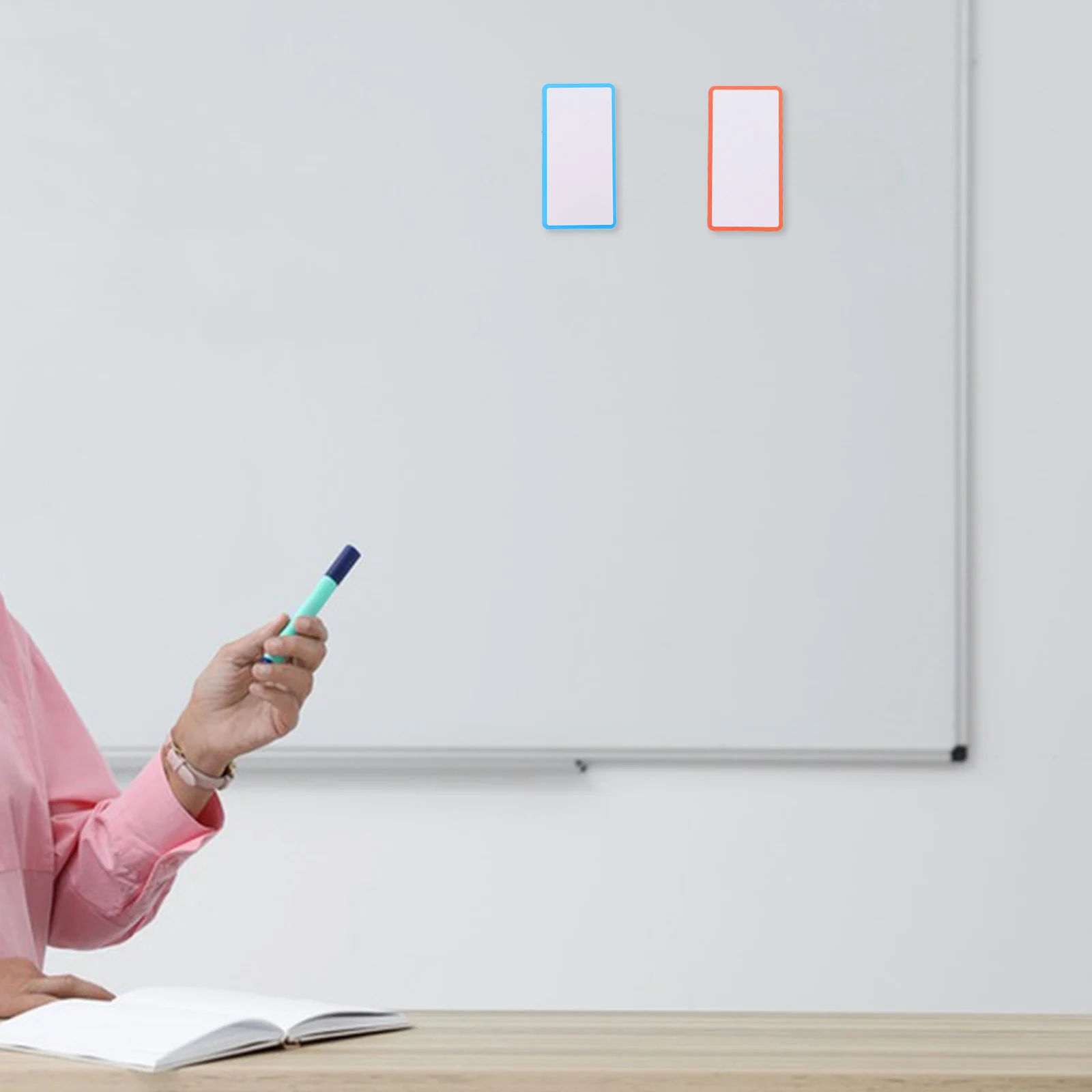 48 Pcs Dry Erase Label Magnetic Stickers Chalk Labels for Containers Whiteboard