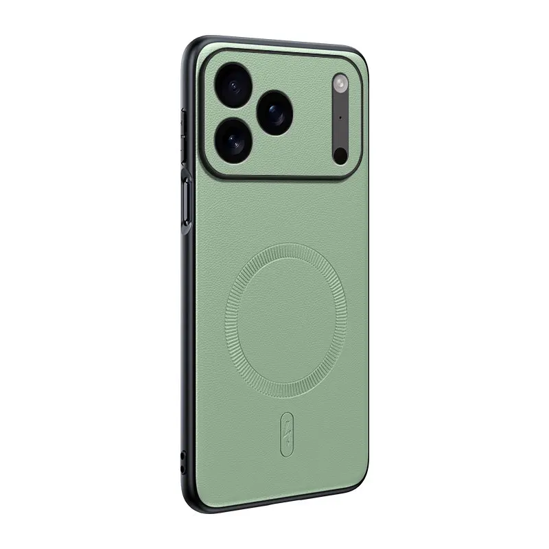 Für iPhone 18 Pro Max Hülle Magnetische Leder-Schutzhülle für iPhone 18 Pro Anti-Fingerabdruck Rutschfeste PC+TPU 17 Pro Max – Detail 3