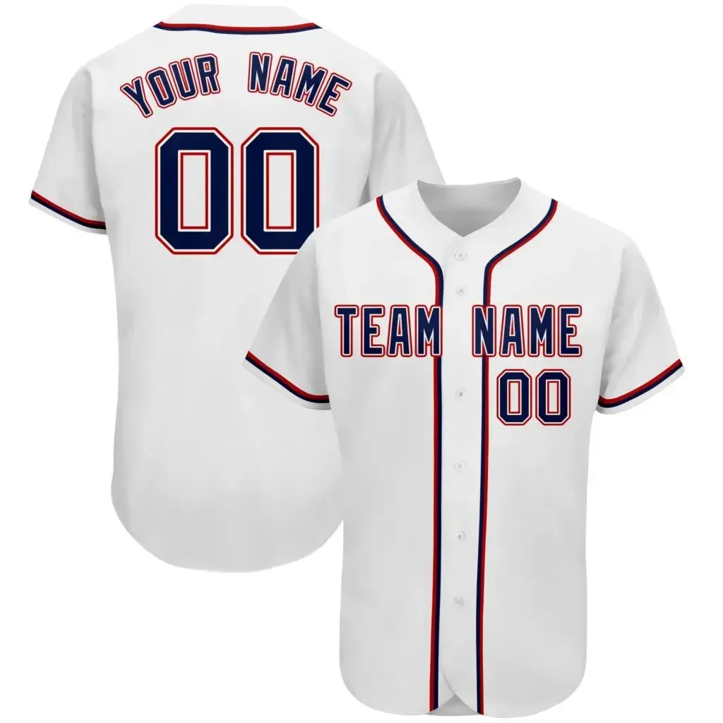 

Top Quality Customize Baseball Jersey Full Button Print Team&Player&Number,breathable sleeve shirts for Men/Women/Kids Outdoors