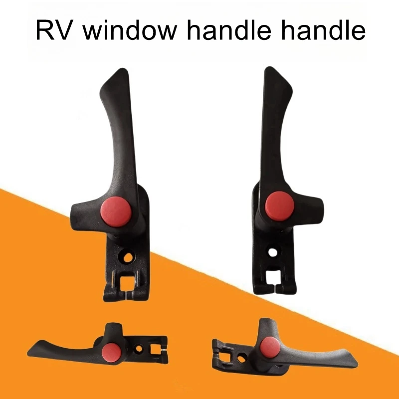 

Caravan trailer caravan window accessories Glass support bar left and right handles Window closure lock puller