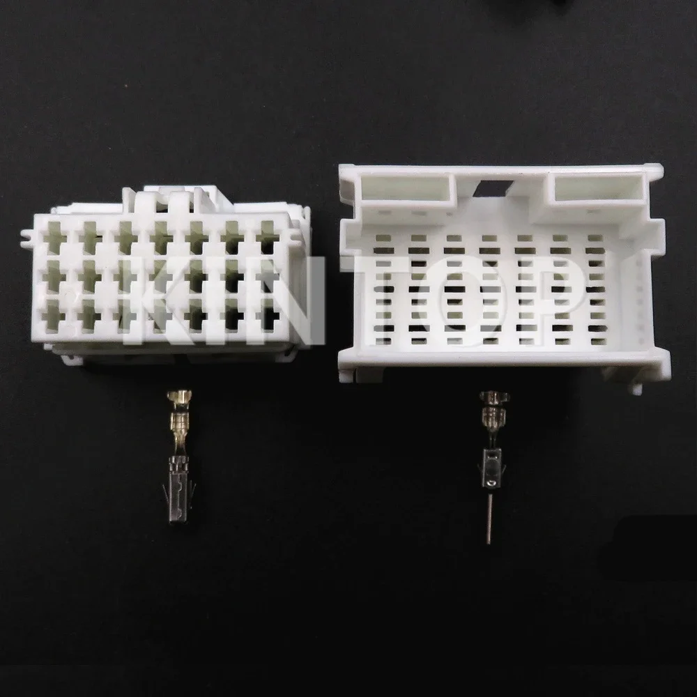 1 Set 21 Pins 967635-1 AC Assembly Car Electric Wiring Connector 2-967630-1 7-968975-1 Auto Male Female Unsealed Socket White