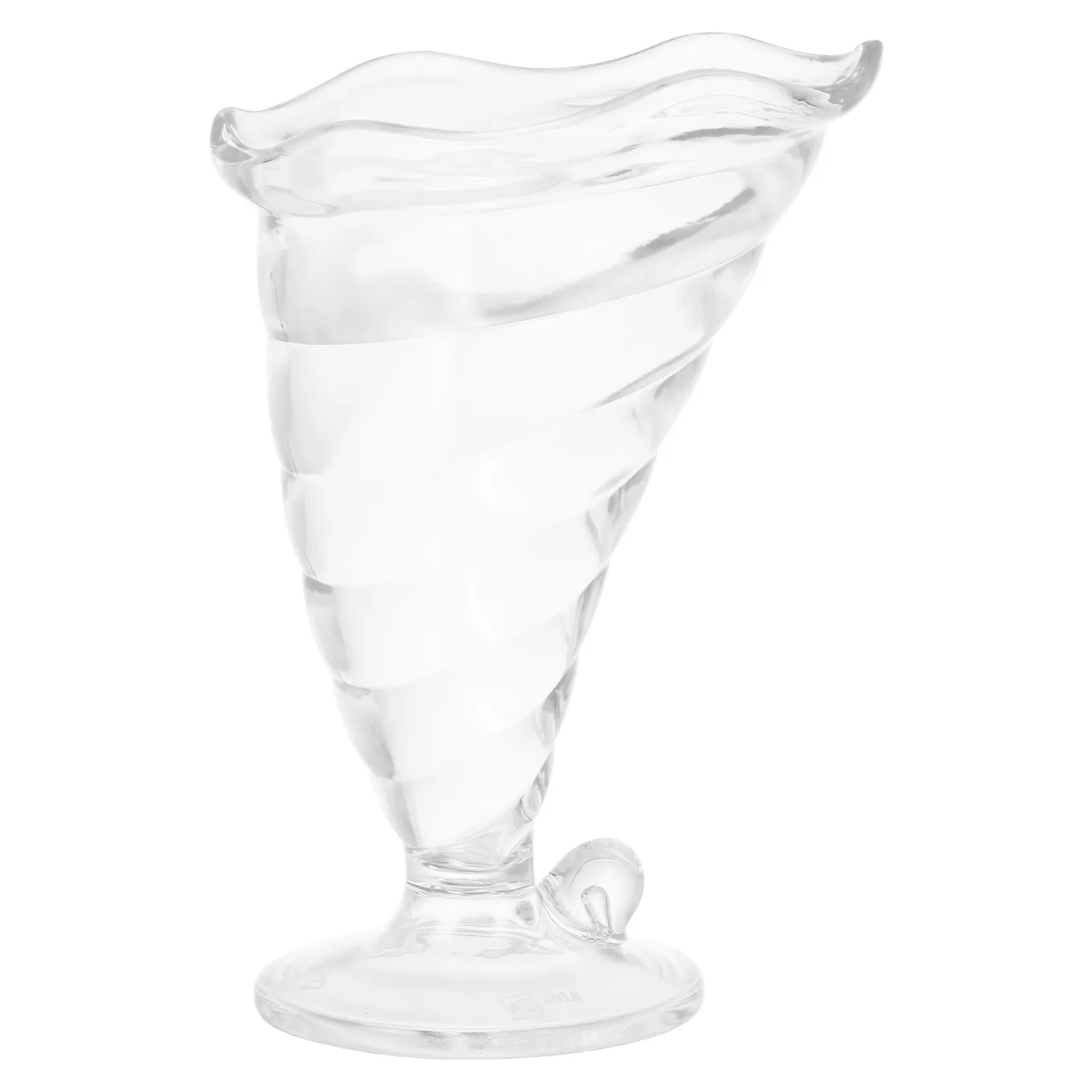 340Ml Elegant Clear Beverage Cup High Quality Pc Material Dessert Container for Ice Cream Pudding Cake Fruit Salad Snack Drink