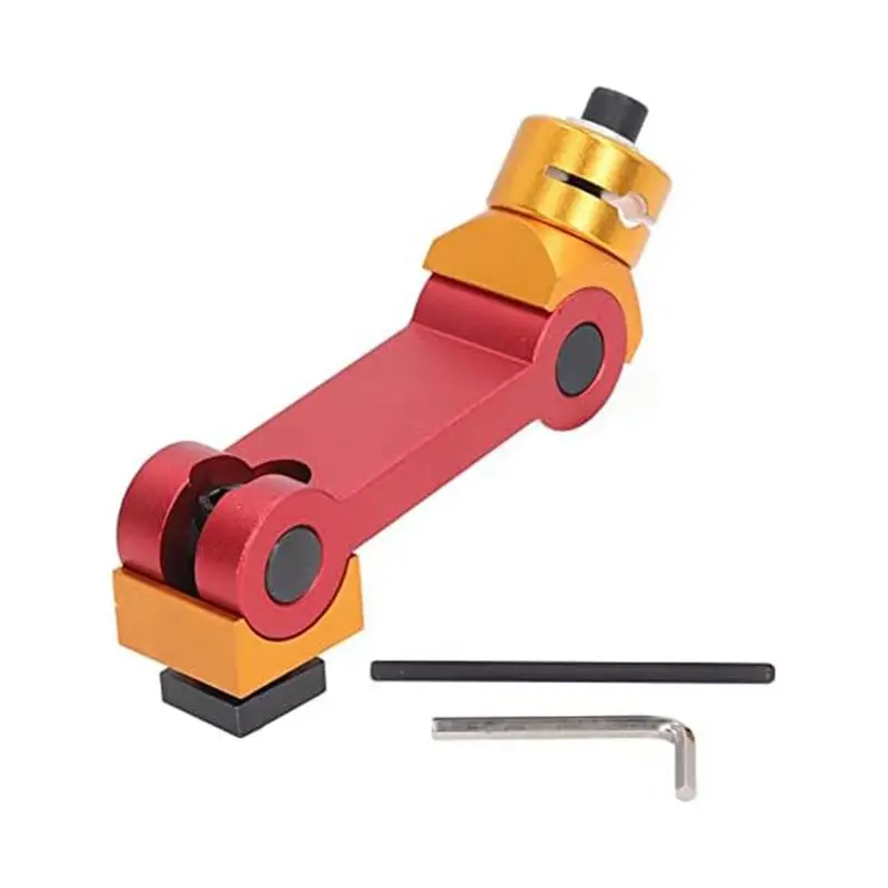 

A76T-Adjustable Milling Vise Stop CNC Mill Work Stop Part Locator Milling Machine Positioner Work Stop Tool Part Workpiece