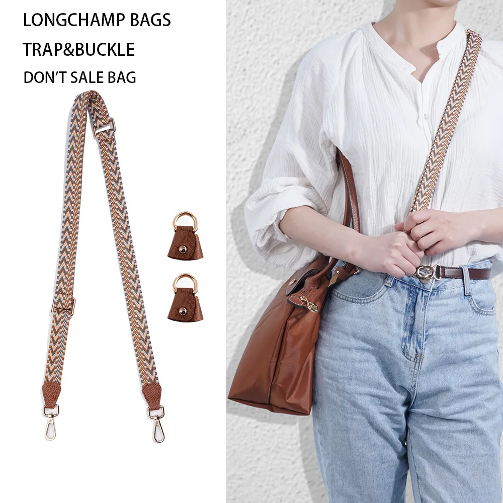 Bag Strap For Longchamp Small Size Punch-free Modified Crossbody Shoulder Strap Longchamp Tote Bag Strap Accessories