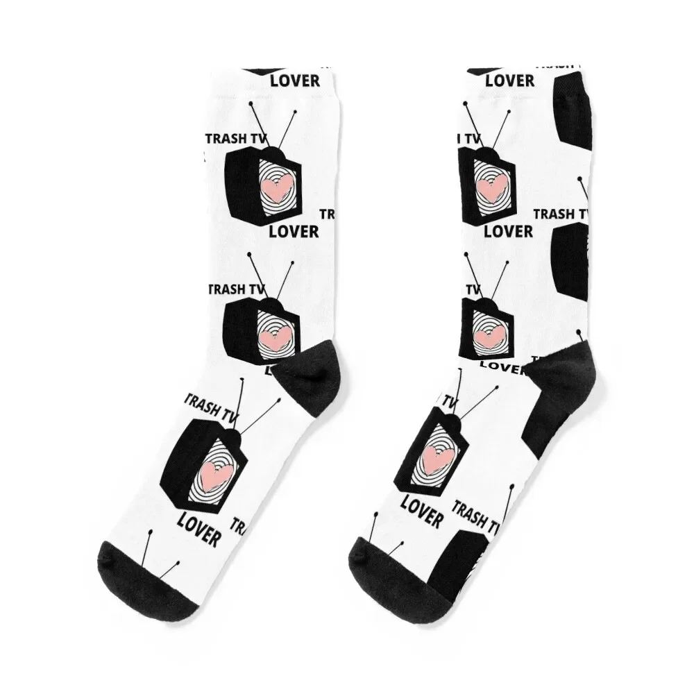 

Trash TV Lover Socks luxury Wholesale winter thermal hiphop Socks Woman Men's