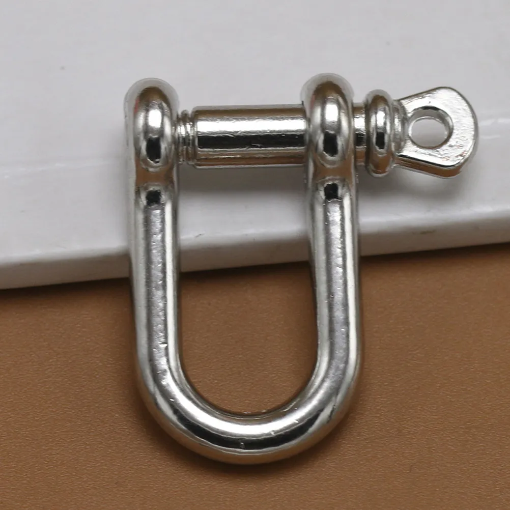 

10 шт. тяжелых быстросъемных шакелей из нержавеющей стали с поворотным кольцом для бамперов, такелажа, морского применения, наружных работ и архитектурных конструкций