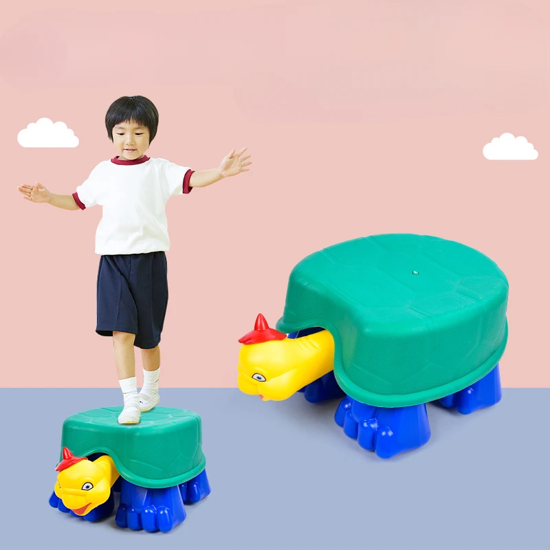 Attrezzatura sensoriale vestibolare per l'asilo, allenamento per tartarughe ambulanti, giocattoli per l'equilibrio, giochi per bambini, sussidi didattici per l'educazione precoce