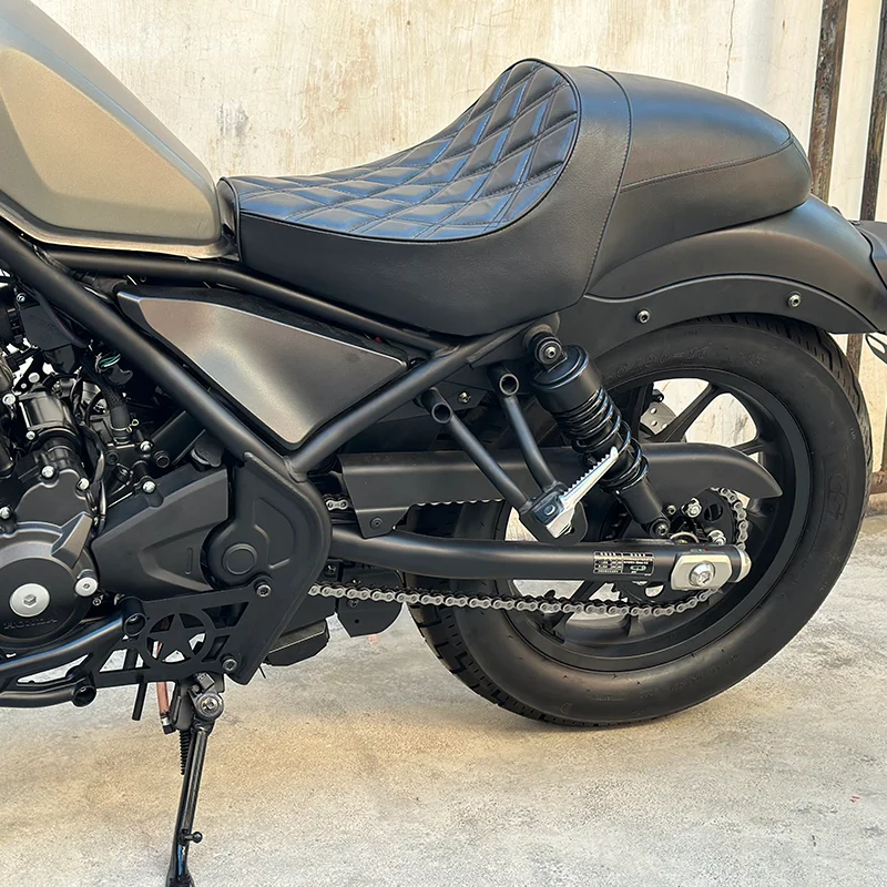 Motorcycle Rider Solo Seats Driver Low Saddle Pillion CM500 CM300  Fits For Honda CMX 300 CM 500 Rebel CMX300 CMX500 2017-2023