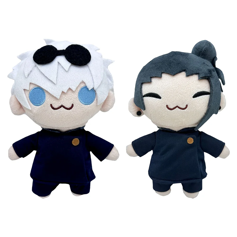 

JJK Plushies Toys Аниме Gojo Satoru Фигурка Geto Suguru Фигурка Каваи Плюшевые куклы Детские подарки на день рождения детская игрушка 22 см