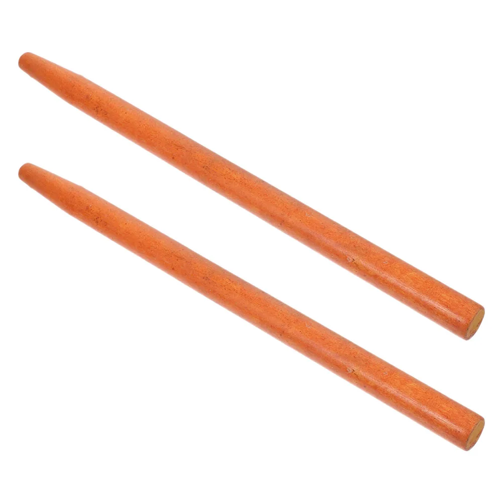 Martello con manico per utensile in legno duro da 2 pezzi per zappa da giardino, sostituzione marrone chiaro