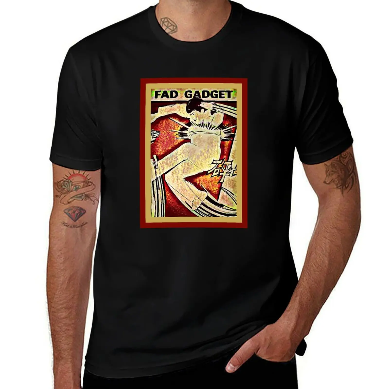 Fad Gadget T-Shirt Casual Streetwear Short Sleeve Tee T-Shirt