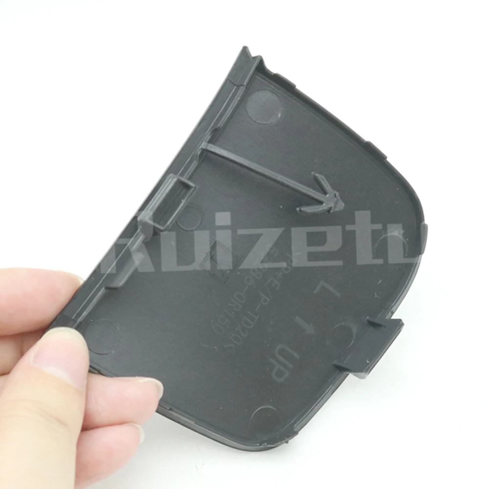 For Toyota BZ4X 2022 2023 2024 Front Rear Bumper Tow Hook Eye Cover Trailer Traction Hauling Housing Shell Cap Lid