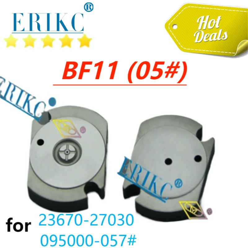 

ERIKC 095000-0570 Diesel Injector Control Valve BF11 Orifice Plate 05# for Denso Toyota 23670-27030 095000-0571